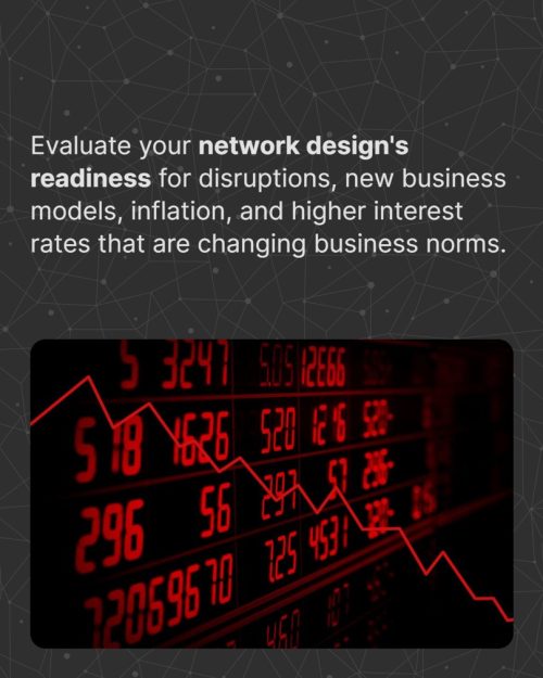 River Logic visuals: advanced analytics, supply chain optimization, scenario modeling, decision support for business performance.