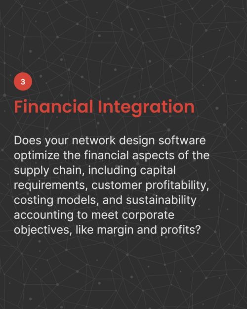 River Logic visuals: advanced analytics, supply chain optimization, scenario modeling, decision support for business performance.